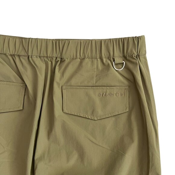 Bandier Womens‎ Quincy Cargo Wide Leg Pants Tan Size Medium Utility Streetwear - Picture 3 of 13